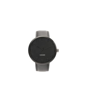 
Strak klokkie! Het Mr. Black herenhorloge van Karlsson heeft minimalisme zowat uitgevonden. Handig, want zo past dit horloge bij alles uit je garderobe. Liever een wit klokje om je pols? Dan kun je voor de Mr. White gaan uit dezelfde horlogelijn van Karlsson. - Afmeting: 0,7xxcm - Kleur: Zwart - Materiaal: Metaal
