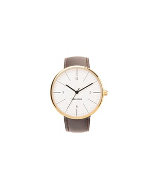 
Fashionably late? Het Normann herenhorloge van Karlsson zorgt ervoor dat je op tijd komt én er super fashionable bijloopt. Designer Johannes Lindner heeft aan alles gedacht: klassiek, elegant, cijfers en batons. Shop het Normann herenhorloge in de kleuren steel black en steel white. - Afmeting: 0,7xxcm - Kleur: Wit - Materiaal: Metaal
