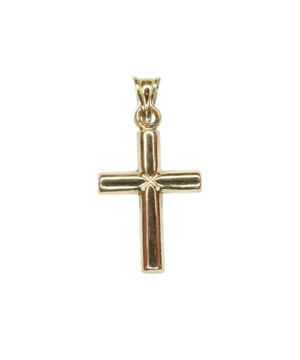 Scoor deze nieuwe outfit van Christian nu in de Christian sale met hoge korting!
 Merk  Christian      Materiaal  14 karaat geel goud (585)      Serie  Christian Kruis Collectie      Type sieraad  Hanger      Edelstenen  Geen (wel mogelijk)      Lengte  23 mm      Breedte  14 mm      Afwerking  Hoog glans      Detail  Ketting niet inbegrepen      Dichtheid   Hol      Voor  Dames      Garantie  2 jaar      EAN  8719878010395    Bijpassende kettingen zijn beschikbaar voor deze gouden kruis. Vraag naar de mogelijkheden. Mail of bel ons!