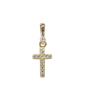 
 Merk  Christian      Materiaal  14 karaat geel goud (585)      Serie  Christian Kruis Collectie      Type sieraad  Hanger      Sierstenen  Zirkonia      Lengte  10 mm      Breedte  6 mm      Details  Fijn sieraad      Opmerking  Ketting niet inbegrepen      Dichtheid   Massief      Voor  Dames, Heren      Garantie  2 jaar      EAN  8719878019947    Bijpassende kettingen zijn beschikbaar voor deze gouden kruis. Vraag naar de mogelijkheden. Mail of bel ons!