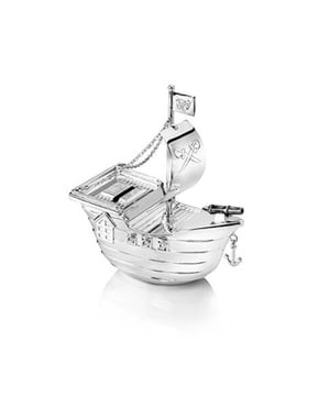 Scoor dit prachtige Christian item nu in de uitverkoop in de Christian outlet op V&D.
Merk  Zilverstad      Type sieraad  Spaarpot      Materiaal  Zilver 925      Vorm  Piratenschip      Voor  Dames, Heren      EAN  8719878001911