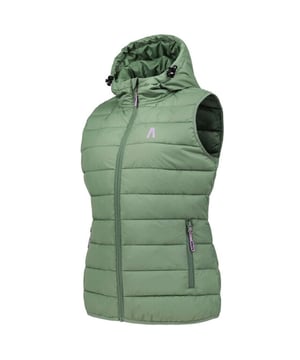 
100% Polyester. Vulling: Kunstdons. Ontwerp: Logo, Quilted. Stoftechnologie: Isolerend, Lichtgewicht. Manchet: Gebonden. Kinbeschermer, stormflap aan de binnenkant, onbeperkte bewegingsvrijheid. Halslijn: Kap, staande kraag. Mouwtype: Mouwloos. Kenmerken kap: Integrale kap. Zakken: 2 Zijzakken, Rits. Sluiting: Ritssluiting vooraan. Hem: Gebonden. S: 43 in. M: 45 in. L: 47 in.