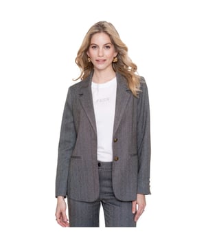 
Blazer anthracite is een blazer van het merk Geisha.