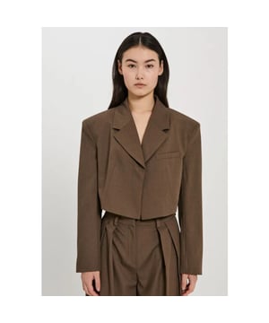 
<div class="Rte">Korte blazer met schoudervulling van het merk NORR. Combineer de blazer met de kamin pants voor een matchende look. </div>
<div class="Rte">
<ul>
<li>Stofsamenstelling: <span>90% polyester, 6% viscose, 4% elastaan.</span>
</li>
<li>Pasvorm: valt normaal. Twijfel je over de maat? Neem contact met ons op en we helpen je graag verder! </li>
</ul>
</div>
<!---->