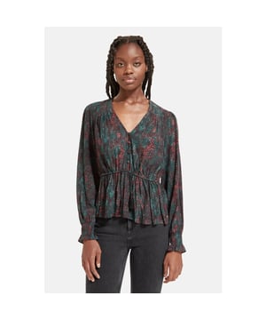 
Kleur: 6667- Snake <br>
Materiaal: 100% Viscose (LENZING™ ECOVERO™)