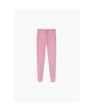 
De Athena Pants in de kleur roze en wit is perfect te combineren met de bijpassende Athena Hoodie. Je kan deze broek vrijwel bij iedere gelegenheid dragen. De broek zit comfortabel en het ademt goed, dat maakt de aanschaf van deze broek een prima investering, naast het feit de broek ook nog eens heerlijk zit. De broek heeft een 2 Luxe metalen koordsluitingen en heeft aan de zijkant een gedrukte design. Deze pants is gemaakt voor 100% katoen.