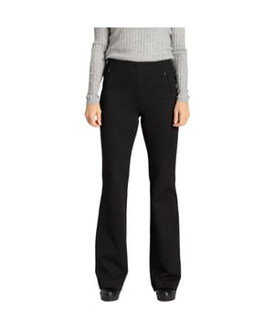 
Ervaar ultiem comfort en stijl met de zwarte broek van mac. Deze stretchy pantalon omarmt jouw figuur met een perfect aansluitende taille en een elastische band aan de binnenkant. Dankzij de luxe travel stof blijft de broek altijd in shape, ongeacht de gelegenheid. De praktische ritszakjes bieden niet alleen functionaliteit, maar voegen ook een trendy detail toe. Met een normaal passend model en uitlopende pijpjes aan de onderzijde, creëert deze broek een elegante uitstraling. Draag hem casual of chic, deze pantalon laat je stralen. Voel je zelfverzekerd en comfortabel op elke locatie.
