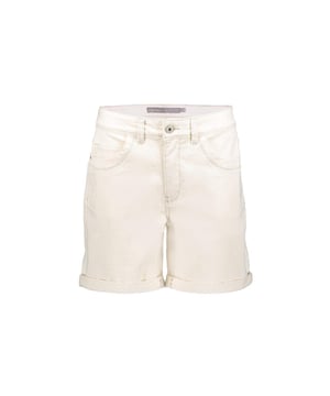
De Jeans shorts (51314-10) van GEISHA in de kleur Ecru raw zijn de perfecte basis voor een frisse zomerlook. Dankzij het tijdloze design met omgeslagen zoom en een subtiel verwassen afwerking ogen ze casual en stijlvol tegelijk. De shorts zijn voorzien van een knoop- en ritssluiting en hebben een klassiek vijfzakkenmodel, wat zorgt voor een comfortabele en praktische pasvorm. Gemaakt van een zachte stretchdenim die soepel met je meebeweegt. Draag ze met een luchtige blouse of een de Top Halter Paisley Print (53330-40) voor een ontspannen dag in de zon.<br /><br />Productspecificaties:<br />- Kleur: Ecru raw<br />- Model: Korte denim short<br />- Pasvorm: Regular fit<br />- Sluiting: Knoop met ritssluiting<br />- Zakken: Vijfzakkenmodel
