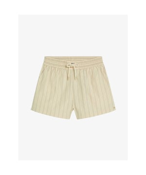 
De JOSH V Tatum dames shorts in de kleur Light Ecru is gemaakt van katoen, ingekocht via Better Cotton, en gerecycled polyester. De beige shorts heeft een regular fit en een all-over streeppatroon. De shorts is verder afgewerkt met een subtiel JOSH V logo. De regular fit shorts combineer je perfect met de bijpassende JOSH V Lova blouse of met een T-shirtje en sandalen voor een heerlijke zomer look.
