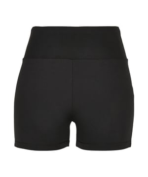 
77% Polyester, 23% Elastaan. Stof: Jersey, Stretch. Ontwerp: Eenvoudig. 250gsm. Taillelijn: Hoge Stijging.