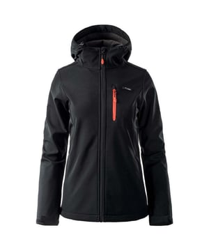 
Buitenmaterialen: 94% Polyester, 6% Elastaan. Voering: 100% polyester. Stof: 4 Way Stretch, Softshell. Voering: Microfleece. Ontwerp: Contrasterende details, Logo. Stoftechnologie: Ademend, Thermisch, Waterbestendig, Waterdicht. Manchet: Verstelbare polsband. Badge, gemerkte ritstrekker, kinbeschermer, ventilatieopeningen onder de armen. Halslijn: Kapitein. Mouwtype: Met lange mouwen. Eigenschappen motorkap: Opgegroeide motorkap, regelklep. Zakken: 2 Zijzakken, 1 Borstzak, Rits. Bevestiging: Volledige ritssluiting. Waterdichte classificatie: 8000mm. 1000g/m²/24hrs.