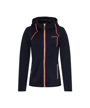 
ELISE Knitted Fleece Jacket Hooded