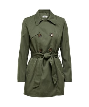 
De perfecte jas voor een stoere en stijlvolle look: de army gekleurde trenchcoat van het trendy merk only. De jas is tijdloos en kan het hele jaar door gedragen worden. Deze jas is een must-have voor jouw kledingcollectie.en#10;en#10;De only valerie trenchcoat in de kleur grape leaf is gemaakt van 100% polyester en heeft een mooie glanzende afwerking. Hierdoor geeft de jas een luxe uitstraling. Daarnaast is het materiaal winddicht en waterafstotend, waardoor deze jas niet alleen fashionable, maar ook functioneel is.en#10;en#10;De trenchcoat heeft een klassiek ontwerp met een knoopsluiting aan de voorkant en een verstelbare tailleband voor een perfecte pasvorm. De jas heeft daarnaast een groot kraag, waardoor je beschermd bent tegen de kou en regen.en#10;en#10;Dit item van only is eindeloos te combineren en geschikt voor elke gelegenheid. Draag de trenchcoat over een jurkje voor een elegante look of combineer het met een stoere jeans en sneakers voor een casual uitstraling. De mogelijkheden zijn eindeloos!en#10;en#10;Met de only valerie trenchcoat ben jij helemaal klaar voor de herfst of winter. Bestel nu en maak van elke outfit een modieuze statement!