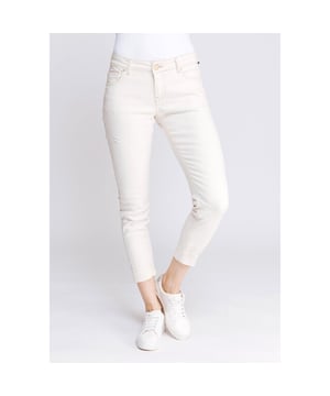 
Deze trendy en stijlvolle off-white jeans van Zhrill is een must-have voor elke modebewuste vrouw. Het slim fit model accentueert jouw vrouwelijke vormen op een flatterende manier. Je zult er stralend uitzien in deze tijdloze jeans.en#10;en#10;De nova 5-pocket jeans heeft een elegante ecru kleur, perfect voor elk seizoen. Bovendien geeft de ritssluiting met knoopsluiting de broek een moderne touch. De jeans is gemaakt van hoogwaardig materiaal van 98% katoen en 2% elasthan, wat zorgt voor een comfortabele pasvorm.en#10;en#10;Een uniek detail van deze jeans zijn de lichte damaged stukken, waardoor de broek een edgy twist krijgt. De omslag aan de onderkant van de broekspijpen geeft de jeans een speelse en speelse touch. Hierdoor kun je deze jeans zowel casual als chique dragen, afhankelijk van hoe je hem combineert.en#10;en#10;Met deze off-white jeans van Zhrill creëer je eenvoudig verschillende looks die perfect passen bij jouw persoonlijke stijl. Draag hem met een oversized trui en sneakers voor een casual look of combineer met een blouse en hakken voor een chiquere uitstraling. Bestel nu en voeg deze veelzijdige must-have toe aan jouw garderobe.