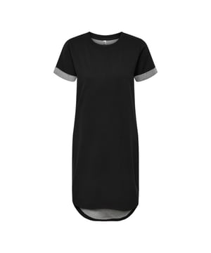 
Deze prachtige zwarte jurk van Jacqueline de Yong is een must-have voor elke vrouw. Gemaakt van een zachte combinatie van 62% katoen en 38% polyester, biedt deze jurk zowel comfort als stijl. De korte lengte van de jurk geeft een speelse en flirterige uitstraling, perfect voor een date night of een avondje uit met vrienden. De eenvoudige maar elegante snit van de jurk maakt het een veelzijdig item dat gemakkelijk kan worden gestyled voor verschillende gelegenheden. Bestel nu deze tijdloze jurk en voeg een vleugje klasse toe aan je garderobe.