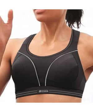 
De ultimate run bra Shock Absorber sport bh S5044 - Deze Shock Absorber sport bh uit de serie Ultimate Run Bra heeft geen beugels en is specifiek ontworpen voor hardlopers, deze award-winning Ultimate Run bra vermindert bounce tot 78,6%*. Innovatief materiaal, houdt je droog tijdens elke stap van je work-out.