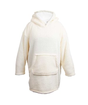 
De Unique Living hoodie is ideaal voor de koudere herfst- en winterdagen op de camping of thuis! De hoodie is gemaakt van polyester en kan door iedereen gedragen worden! De hoodie is heerlijk zacht van binnen en zit hierdoor erg comfortabel. Verder is de hoodie voorzien van een buidelzakje, ideaal voor een paar kleine spulletjes. Heb jij het snel koud? In deze hoodie van Unique Living niet meer! De hoodie is verkrijgbaar in meerdere leuke kleuren!De belangrijkste informatie op een rijtje:- Ideaal voor de koude herfst- en winterdagen- Comfortabel model- Voorzien van een buidelzakje- Artikelen zijn per stuk te bestellenOver Unique LivingUnique Living heeft een uitgebreid assortiment aan sierkussens, kussenhoezen en tafeltextiel. De designs zijn stijlvol en tijdloos. De collectie varieert van rustige prints met sierlijke teksten tot hippe placemats die van elke eettafel een feestje maken. Je kunt de artikelen van Unique Living gebruiken als trendy details in de woonkamer of als blikvangers voor in uw buitenruimtes. Het assortiment is heel veelzijdig.  - Afmeting: 70x57x87 - Kleur: Wit - Materiaal: Polyester