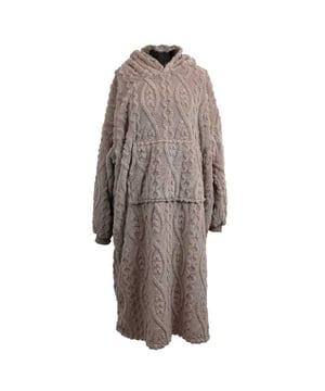 
De Unique Living hoodie is ideaal voor de koudere herfst- en winterdagen op de camping of thuis! De hoodie is gemaakt van polyester en kan door iedereen gedragen worden! De hoodie is heerlijk zacht van binnen en zit hierdoor erg comfortabel. Verder is de hoodie voorzien van een buidelzakje, ideaal voor een paar kleine spulletjes. Heb jij het snel koud? In deze hoodie van Unique Living niet meer! De hoodie is verkrijgbaar in meerdere leuke kleuren!De belangrijkste informatie op een rijtje:- Ideaal voor de koude herfst- en winterdagen- Comfortabel model- Voorzien van een buidelzakje- Artikelen zijn per stuk te bestellenOver Unique LivingUnique Living heeft een uitgebreid assortiment aan sierkussens, kussenhoezen en tafeltextiel. De designs zijn stijlvol en tijdloos. De collectie varieert van rustige prints met sierlijke teksten tot hippe placemats die van elke eettafel een feestje maken. Je kunt de artikelen van Unique Living gebruiken als trendy details in de woonkamer of als blikvangers voor in uw buitenruimtes. Het assortiment is heel veelzijdig.  - Afmeting: 78x120 - Kleur: Taupe - Materiaal: Polyester