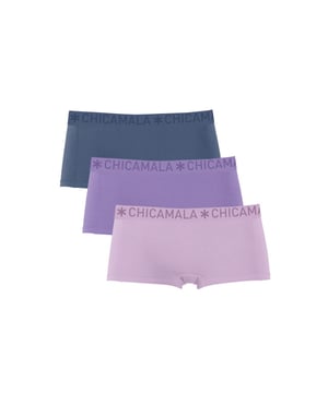
Materiaal: 95% Cotton / 5% Elastane - 170 gram 
Wasinstructies: Wassen op 30 graden,Niet in de droger,Strijken op matig warme stand (2 stippen) Kleur: Blauw,Paars,Roze