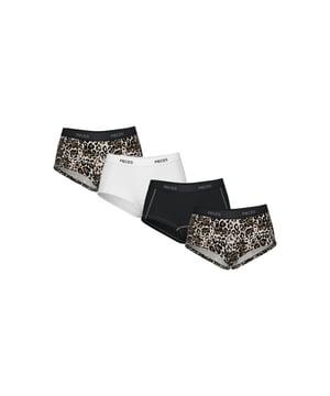 
PCLOGO LADY 4 PACK AOP/SOLID NOOS B