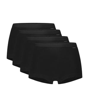 
Deze zwarte basic dames short van Ten Cate is gemaakt van 95% organisch katoen en 5% elastaan. Doordat er geen zijnaden zijn, heeft deze short een goede pasvorm en een hoog draagcomfort. Deze short is verpakt in een 4-pack.

Deze Ten Cate dames short vervangt het artikel 30190.