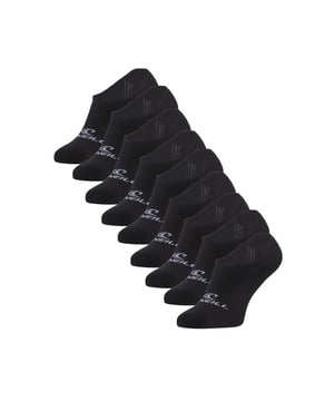 
De O'Neill no show footies zijn de perfecte keuze voor wie sokken wil dragen zonder dat ze zichtbaar zijn in sneakers. Dankzij de lichte, stretchy jersey stof en het comfortabele design blijven ze goed op hun plek. Het O'Neill-logo voegt een subtiel stijlaccent toe.