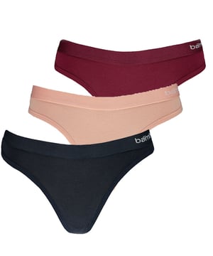 
65% Viscose bamboe | 30% Katoen | 5% Elastaan: Mooie kwaliteit Bamboe dames strings van Apollo
