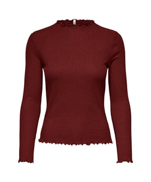 
Only Top lange mouw 15331094 EMMA in de kleur Bruin