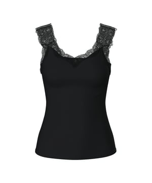 
De Pieces dames top PCBARBERA LACE combineert comfort met een vleugje elegantie. Deze stijlvolle top is gemaakt van zachte viscose en heeft een subtiel kanten detail, waardoor het perfect is voor zowel casual als meer geklede outfits.