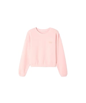 
Kleur: CONFISERIE VINTAGE <br>
Materiaal: 98% katoen, 2% elastaan<br>
Lange mouwen sweater met ronde hals en een elastieke band.