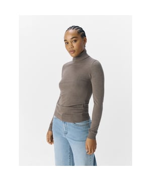 
OBJTHESS L/S ROLLNECK KNIT PULLOVER