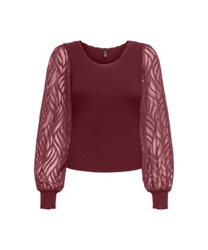 
ONLJULIE LS RIB MIX O-NECK CC KNT