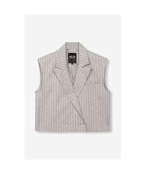 
Deze grijze dessin gilet voor dames van Alix The Label is een echte eyecatcher voor elke outfit. Met een mix van 63% polyester, 33% viscose, 2% elastane, 1% polyamide en 1% lurex is deze gilet niet alleen fashion-forward, maar ook nog eens comfortabel om te dragen. Het subtiele dessin geeft dit item een speelse twist en de lurex accenten zorgen voor een subtiele glans. Deze gilet is perfect te combineren met zowel een casual jeans als een chique pantalon voor een moeiteloze, modieuze look. Maak jouw kledingkast compleet met deze prachtige gilet van Alix The Label en sla je slag !