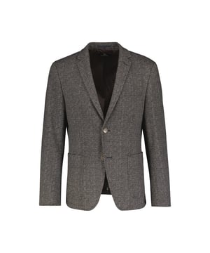 
Dit heren colbert van Lerros combineert moderne flair met tijdloze elegantie. Het colbert is uitgevoerd in een stijlvolle blauwe ruit, wat het een verfijnde en veelzijdige uitstraling geeft. De samenstelling van 55% katoen en 45% polyester zorgt voor een perfecte balans tussen comfort en duurzaamheid. Het katoen biedt zachtheid en ademend vermogen, terwijl het polyester bijdraagt aan de vormvastheid en het kreukherstellend vermogen van het colbert. Dit colbert is ideaal voor zowel formele als semi-casual gelegenheden, en kan moeiteloos worden gecombineerd met zowel een nette broek als een jeans voor een smart-casual look.