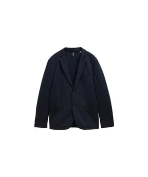 
Dit stijlvolle blauwe colbert voor heren van het merk Tom Tailor is een must-have voor elke moderne man. Het colbert is gemaakt van hoogwaardige materialen en heeft een tijdloos design, waardoor het perfect is voor elke gelegenheid. De blauwe kleur geeft het colbert een klassieke uitstraling en is eenvoudig te combineren met verschillende outfits. Dit kledingstuk mag niet ontbreken in jouw garderobe. Draag het naar kantoor met een chino en een overhemd of als casual jasje op een jeans en een t-shirt. Met dit colbert zie jij er altijd stijlvol en verzorgd uit. Bestel nu dit prachtige blauwe colbert voor heren  en geef jouw kledingcollectie een upgrade.