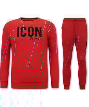 De meeste dromen zijn bedrog; maar met dit topitem uit de meest recente collectie van LF Amsterdam worden ze werkelijkheid! 
Exclusieve Mannen Joggingspak - ICON Painted - Rood - <p><strong>Specificaties:<br /></strong>- Exclusieve Mannen Joggingspak<br />- ICON Painted <br />- Kleur: Rood<br />- Artikel code: 11-6511R <br />- Seizoen: Voorjaar / Najaar<br />- Zakken Vest: 2 Steekzakken<br />- Mouwen: Lange Mouw<br />- Zakken broek: 2 Steekzakken<br />- Kwalitatief Hoogwaardige Afwerking<br />- Materiaal: 84% Katoen en 16% Polyester<br />- Weefsel: Dun geweven<br />- Pasvorm: Slim Fit<br />- Pasvorm broek: Slim Fit<br />- Wasvoorschrift: Machinewas 30 graden, Binnenste buiten wassen (Niet in de droger)<br />- Beschikbare maten: S - M - L - XL - XXL </p>
<p><span style="vertical-align: inherit;"><strong><b>Local Fanatic</b></strong>is een jong merk voor modebewuste mannen die aandacht besteden aan kleding en uiterlijk met de Allure en Glamour. Kenmerkend van het merk zijn de zeefdruk- en digitaal prints die gegarandeerd staan voor kwaliteit van vooruitstrevende stoffen in Italiaanse pasvormen.</span></p>