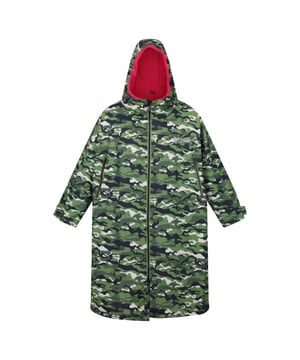 
Voering: Borg, Fleece. Stof: Hydrafort 5000. Ontwerp: Rugprint, Camouflage, Logo. Stoftechnologie: Waterdicht, Weerbestendig, Winddicht. Halslijn: Kapitein. Mouwtype: Met lange mouwen. Manchet: Lipje met aanraaksluiting. Eigenschappen van de kap: Gegroeid op de kap. Pasvorm: Overgedimensioneerd. Zakken: 2 Zijzakken, 1 Binnenzak, Rits. Bevestiging: Volledige ritssluiting.