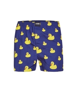 
De wijde boxershorts van Happy Shorts kenmerken zich door kleurrijke en vrolijke dessins, een comfortabele en wijde snit en een ingenaaide jersey inleg, die ervoor zorgt dat alles op de juiste plek zit en prettig draagt.