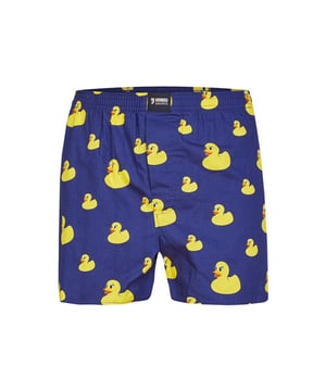 
De wijde boxershorts van Happy Shorts kenmerken zich door kleurrijke en vrolijke dessins, een comfortabele en wijde snit en een ingenaaide jersey inleg, die ervoor zorgt dat alles op de juiste plek zit en prettig draagt.