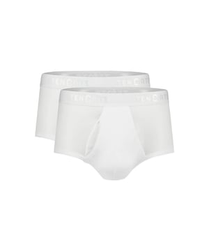 Deze witte basic heren classic slip van Ten Cate is gemaakt van 93% organisch katoen en 7% elastaan. Deze slip heeft een gulp. Doordat er geen zijnaden zijn, heeft deze slip een goede pasvorm en een hoog draagcomfort. Deze slip is verpakt in een 2-pack.

 Deze Ten Cate heren slip vervangt het artikel 30221.