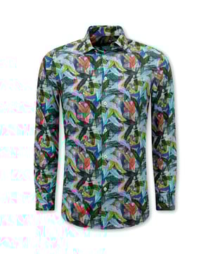
Heren Blouse met Lange Mouwen | Heren Overhemd Slim Fit - Blauw - <p><strong>Specificaties:<br /></strong>- Blouse Heren Lange Mouw - Blouse Heren Slim Fit<br />- Mouwen: Lange mouwen<br />- Pasvorm: Slim Fit<br />- Sluiting: Knopen<br />- Materiaal:  97% Katoen en 3% Lycra<br />- Weefsel: Dunweefsel <br />- Wasvoorschrift: Machinewas 30 graden (Niet in de droger)<br />- Beschikbare maten: XS - S - M - L - XL</p>