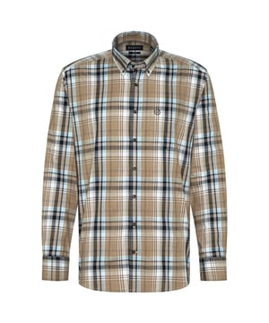 
Bugatti clothing Casual Overhemd LM combineert stijl en comfort moeiteloos met zijn bruin geruite patroon, lange mouwen, en klassieke widespread boord. Dit casual overhemd heeft een handige borstzak. Gemaakt van 100% katoen, biedt het een zachte, ademende ervaring. Bugatti clothing staat bekend om zijn verfijnde kwaliteit en tijdloze ontwerpen, waardoor je altijd goed voor de dag komt. - Over het merk: Bugatti is de perfecte mix van modern, klassiek en sportief. De beste materialen worden verwerkt met de nieuwste standaardtechnologieën om de Bugatti pasvorm te verzekeren.