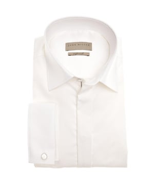 
Het Informal overhemd van John Miller mag niet ontbreken in jouw collectie! Door de mooie kleur, tailored fit, enkele manchet en JM details op de borst, dit hÃ©t overhemd voor jou! Je kunt het overhemd op meerdere gelegenheden dragen.