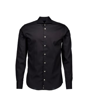 
Ontmoet je nieuwe favoriete overhemd: de Lange Mouw Overhemden Zwart van John Miller. Dit elegante kledingstuk is het toppunt van stijl en gemak, gemaakt van 100% hoogwaardig katoen dat comfort biedt voor alle gelegenheden. Met zijn diepzwarte kleur straal je een krachtige en professionele uitstraling uit, perfect voor zowel zakelijke meetings als sociale events. Kwaliteit spreekt uit elk detail, zo is er gekozen voor een tijdloze button-down kraag die niet alleen een scherp profiel geeft, maar ook zorgt voor een nette look onder een jasje. De knoopsluiting loopt soepel en gestroomlijnd, wat bijdraagt aan de verfijnde uitstraling van het overhemd. Subtiel maar essentieel zijn de verstelbare manchetten die je de vrijheid geven om de pasvorm naar eigen voorkeur af te stemmen. Wat dit kledingstuk uniek maakt, is de aandacht voor verfijning: een discreet, gehouden dessin zorgt voor net dat extra beetje karakter zonder te overheersen. Het is een overhemd dat opvalt door zijn eenvoud, met
