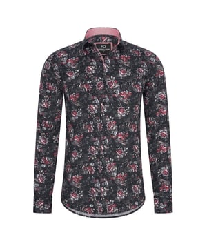 
<p>Italiaans overhemd voor heren | slim fit pasvorm | Marshall Denim | Lichte stretch</p>
<p>Luxe heren overhemd met hoge kraag van het Italiaanse stijl merk Marshall Denim. Dit Moda Italia Fashion overhemd met kwaliteitsstof is voorzien van een all over bloemenprint en heeft een slim fit pasvorm.</p>
<p>Kleur : Zwart</p>