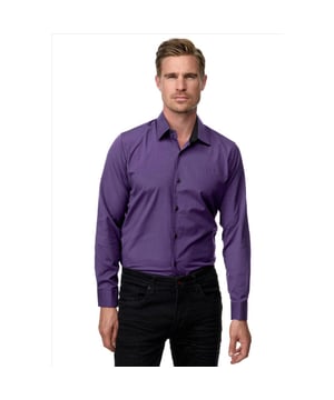 
<p>Paars heren overhemd van het merk Rusty Neal. Deze nette slim fit overhemden hebben een zakelijke uitstraling, maar zijn ook zeer geschikt als vrijetijdskleding. Het basic overhemd voor mannen heeft een slim fit pasvorm. De heren blouse is voorzien van een zwarte binnenboord en zwarte knopen. Je kunt het overhemd voor mannen goed combineren in je outfit met een chino of een jeans.</p>
<p>Materiaal: 60% katoen, 37% Polyester, 3% Elastan<br />
Kleur: Paars zwart</p>
<p><img class="alignnone size-full wp-image-69519" src="https://italian-style.nl/wp-content/uploads/2020/10/maattabel-rusty-neal-r-44-heren-overhemden.jpg" alt="" width="700" height="698" /></p>