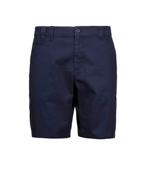 
98% Katoen, 2% Elastaan. Stof: Chambray, Chino. Ontwerp: Eenvoudig. Zakken: 2 zijzakken, 2 achterzakken, 1 muntzakje. Sluiting: Knoop, Ritsgat. Stoftechnologie: Rekken. Riemlussen. Taille Vorm: Platte Taille.