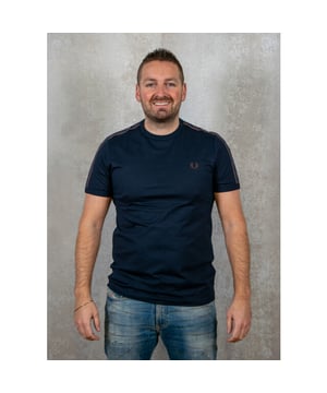 
Contrast Tape Ringer T-Shirt