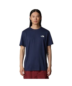 
The North Face SS Simple Dome Casual T-shirt Heren Donkerblauw S