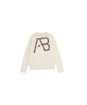 
Canvas Crewneck With Print